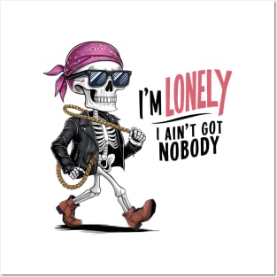 Cool Bones: Trendy Hipster Skeleton Posters and Art